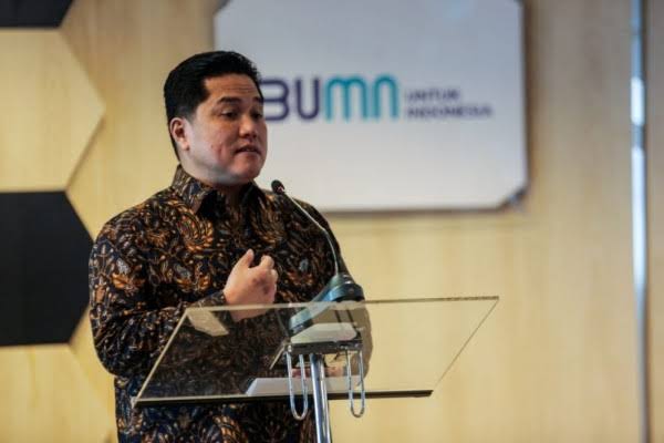 Erick Thohir Cerita Relawan hingga Menteri Minta Jatah Komisaris