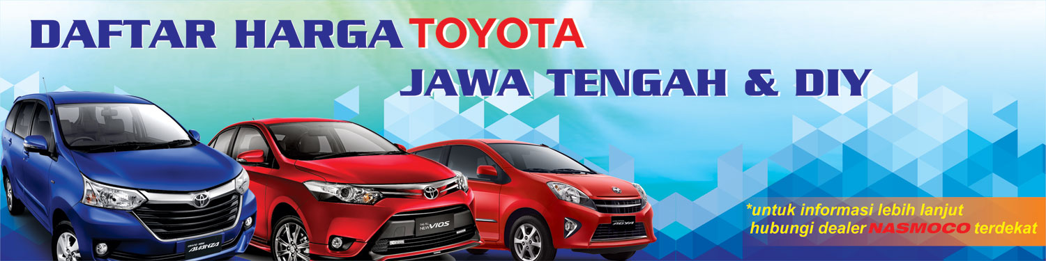 Harga Mobil Toyota Nasmoco - Sales Dealer Resmi Toyota 