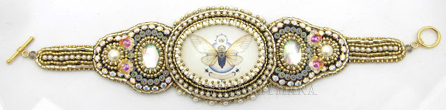 Golden Cicada Bracelet