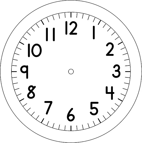 Plantilla de reloj