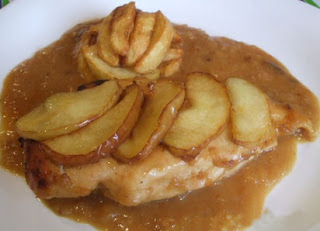 Pollo con Manzana