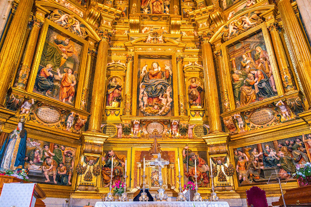 Retablo Mayor de la Iglesia de Santa María de Mediavilla en Medina de Rioseco