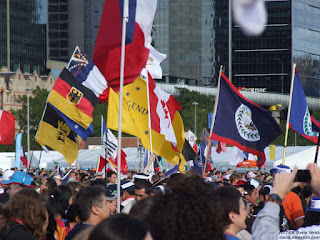 World Youth Day 2008 - Flags