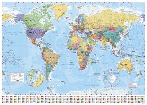 World Map Ireland