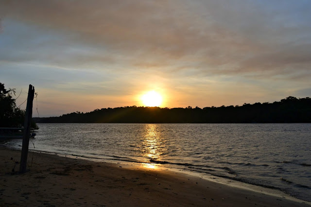 Guyane, Saint-Georges, Oyapock, Brésil, Ilha do sol, île du soleil