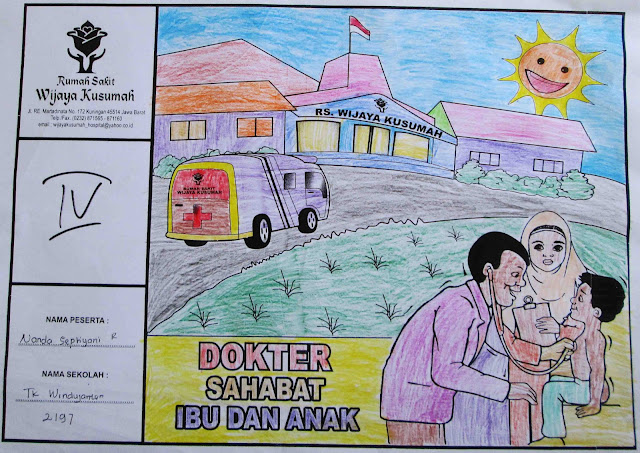  Rumah Sakit Wijaya Kusumah Lomba Mewarnai Tingkat PAUD dan TK