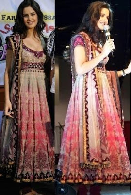 Bollywood Hotties in Indian Anarkali salwar kameez 