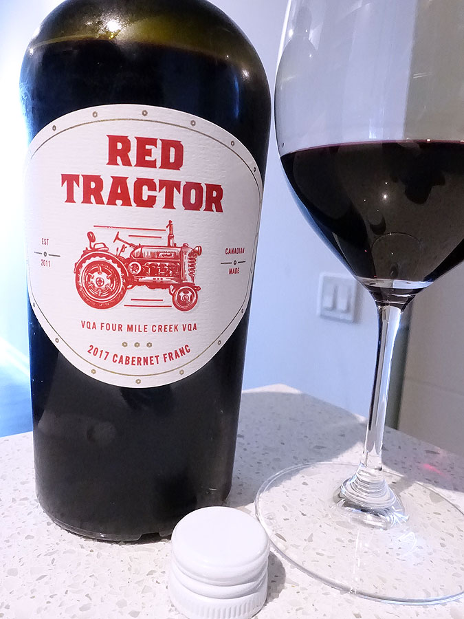 Red Tractor Cabernet Franc 2017 (89 pts)