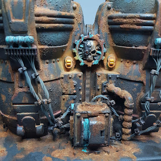 scratch built sci-fi warhammer 40k terrain painting grimsquirtchallenge