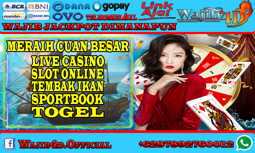 WAJIB4D PENGALAMAN BARU DALAM PERJUDIAN SLOT CASINO BET ONLINE