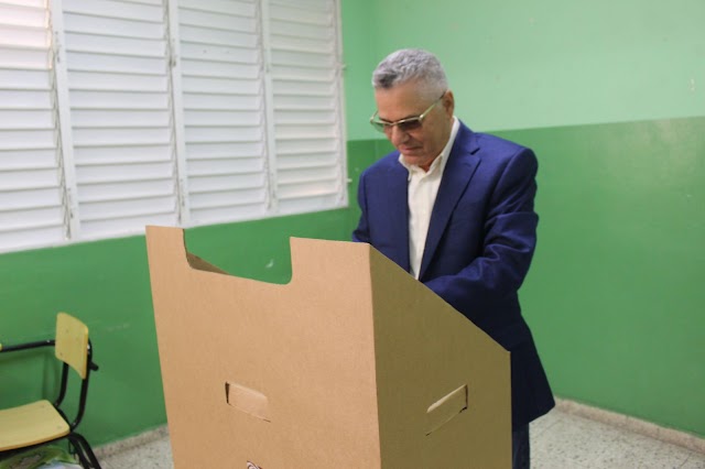Manuel Jiménez ejercerá su derecho al voto a las 9:00 de la mañana