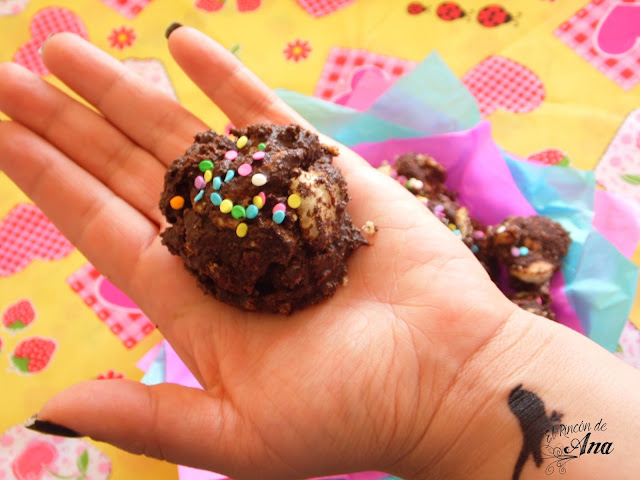 Rocas de Chocolate en Recuerdo de Meritxell