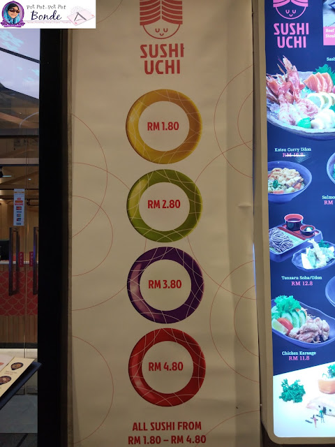  SUSHI  UCHI, SUSHI SEDAP, PEMINAT TEGAR SUSHI, HANTU SUSHI,