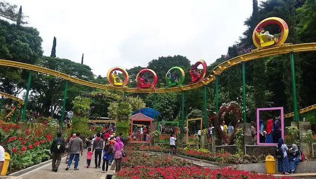 foto sky bike di taman selecta batu