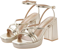 Elisabet Tang Chunky Platform Heels Sandals for Women