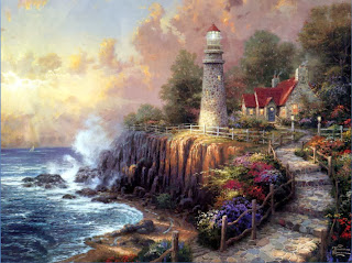 Lukisan Pemandangan Indah Oleh Thomas Kinkade