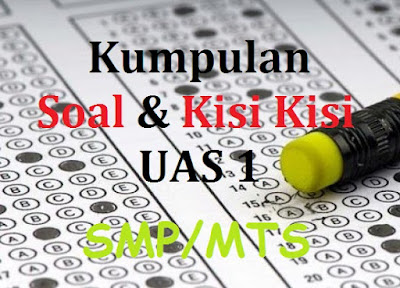 Soal UAS SKI MTs Kelas 7 8 9 Semester 1 Tahun 2019