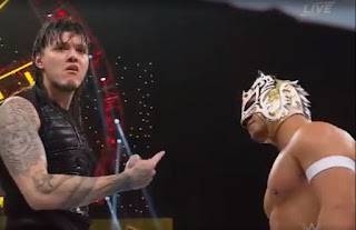 Dominik Mysterio vs. Dragon Lee, por el Campeonato Nortemericano en NXT.