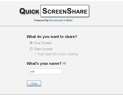 QuickScreenShare-Online Remote Desktop Solution
