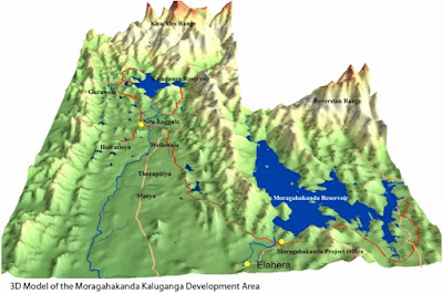 Moragahakanda Dam Development Area