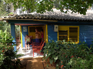 Kuba, Baracoa, ländliches Gebiet oberhalb Boca Miel, Haus von Raudeli Delgado