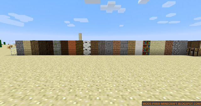 Puertas por un lado, piedra por el otro Stealth Blockspara Minecraft 1.7.10