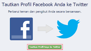 Cara Menghubungkan Facebook Dengan Twitter