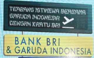 Daftar Unit Kerja Bank BRI Yang Melyani Pelayanan Garuda 