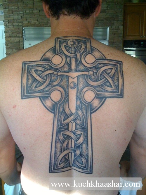 Big Cross Tattoo On Back. Cross Tattoo Designs
