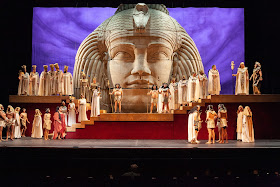 IN REVIEW: the cast of Opera Carolina's April 2022 production of Giuseppe Verdi's AIDA [Photograph by Mitchell Kearney Photography, © by Opera Carolina]