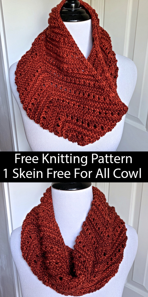 Free For All Cowl - Free Knitting Pattern