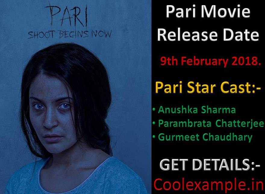 Pari Movie Release Date