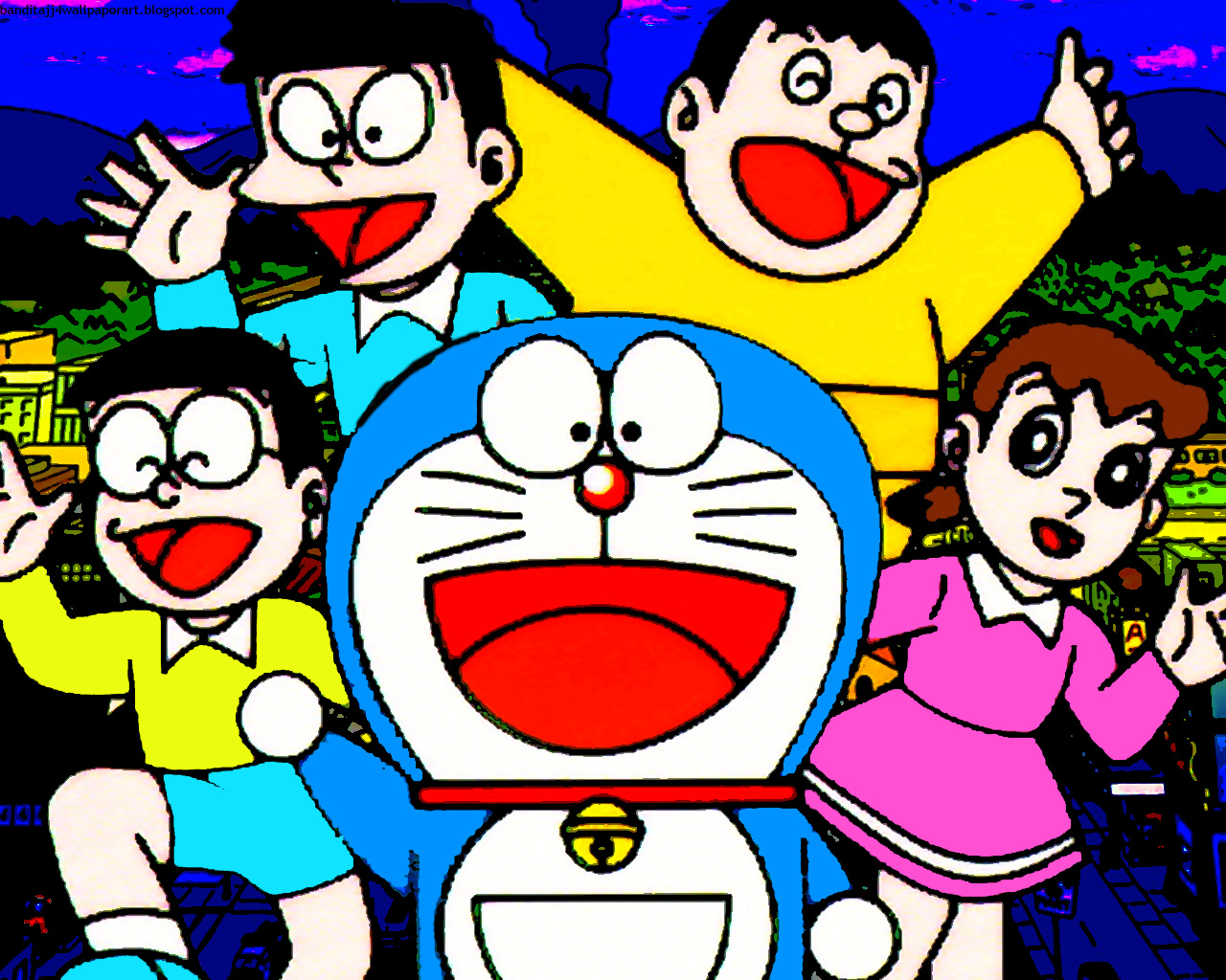  part doraemon, doraemon and nobita, NObita And Shizuka, Kissing Nobita