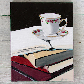 afternoon tea painting
