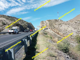 ¡IMAGENES FUERTES! Tiran cuerpo emplayado en carretera Monterrey - Saltillo 