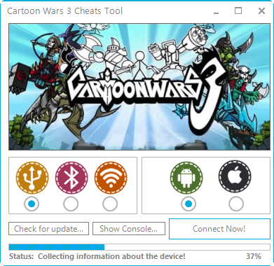 Cartoon Wars 3 Cheats Tool