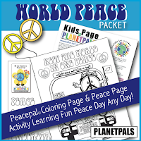 Peace Activities for Peace Day and Peace Lessons for the Classroom and homeschool