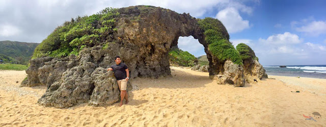 Fitz Balba in Morong Beach - Panoramic Shot