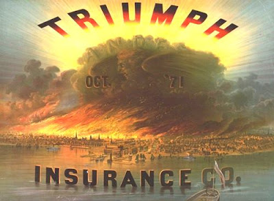 great chicago fire of 1871 triumph insurance company