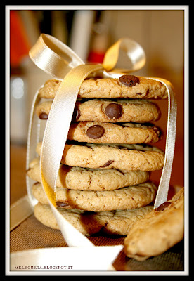 biscotti burro zucchero e gocce di cioccolato