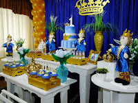 Decoração de festa infantil Príncipe Porto Alegre