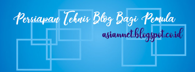 Persiapan teknis untuk membuat blog untuk pemula