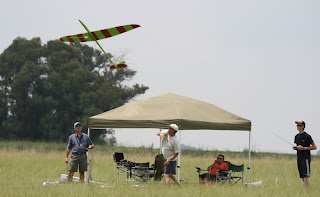 Silverton Eagles: Chris launching for Conrad, Johan timing