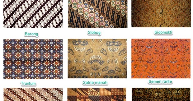  Jenis  jenis Motif  Batik