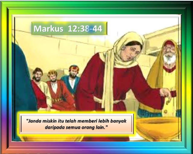  MARKUS 12:38-44