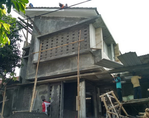 Pembangunan rumah minimalis 2 lantai oleh pemborong di jogja