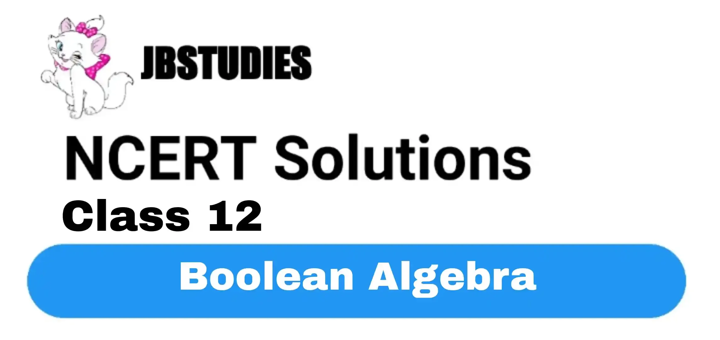 Solutions Class 12 Computer Science (C++) Chapter -13 (Boolean Algebra)