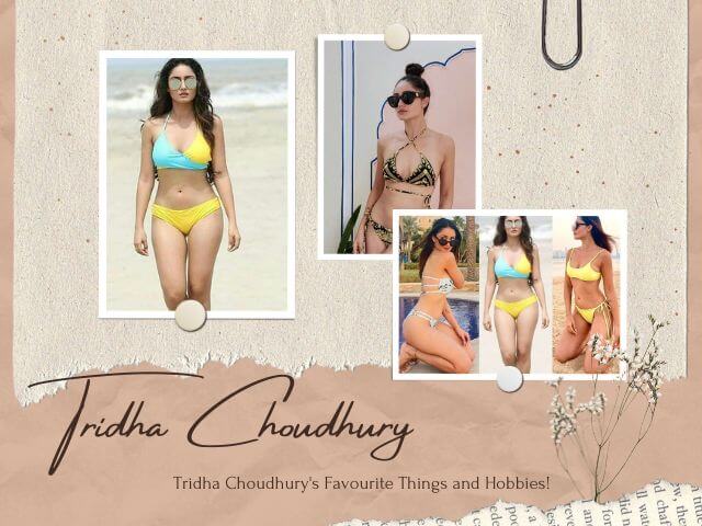 Tridha Choudhury Hobbies