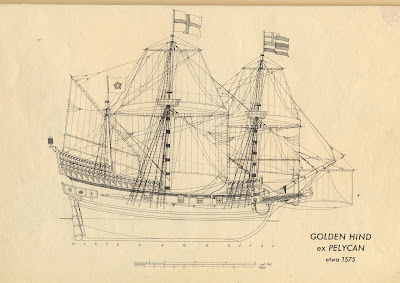 Model Ship Plans - free download: ~Golden Hind~ 1575