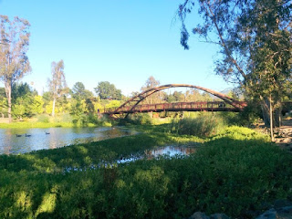 Bridge at Vasona Lake County Park, Los Gatos, California